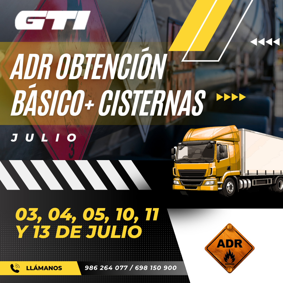 ADR OBTENCION BASICO Y CISTERNAS